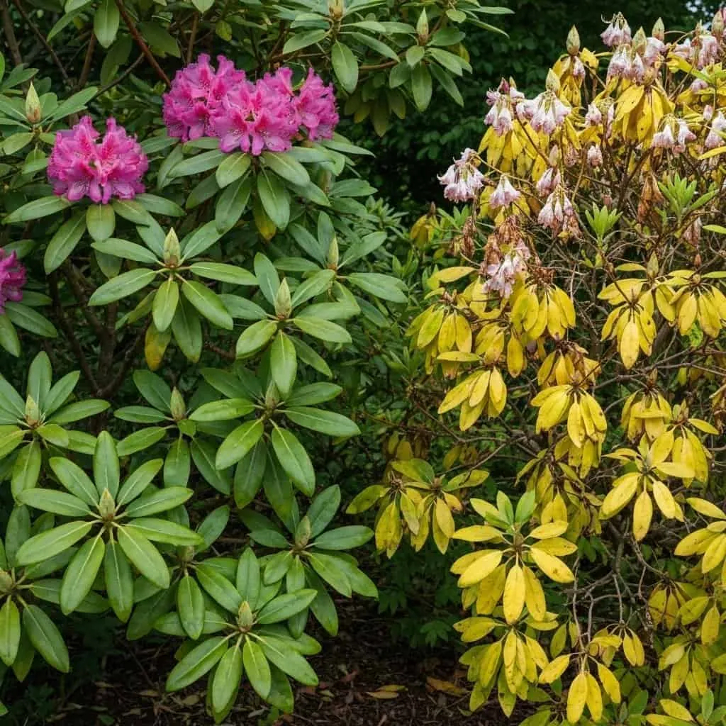 Fytoftoroza na rododendronach – jak uratować krzew?